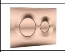 LYNK FACEPLATE IN ROSE GOLD FINISH